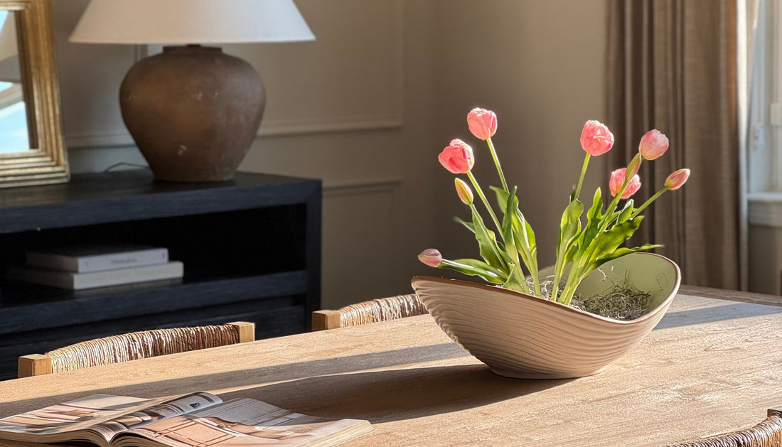 UV-protected artificial flowers indoors