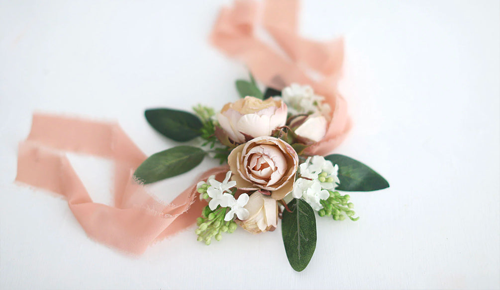How to Make a Corsage with Fake Flowers