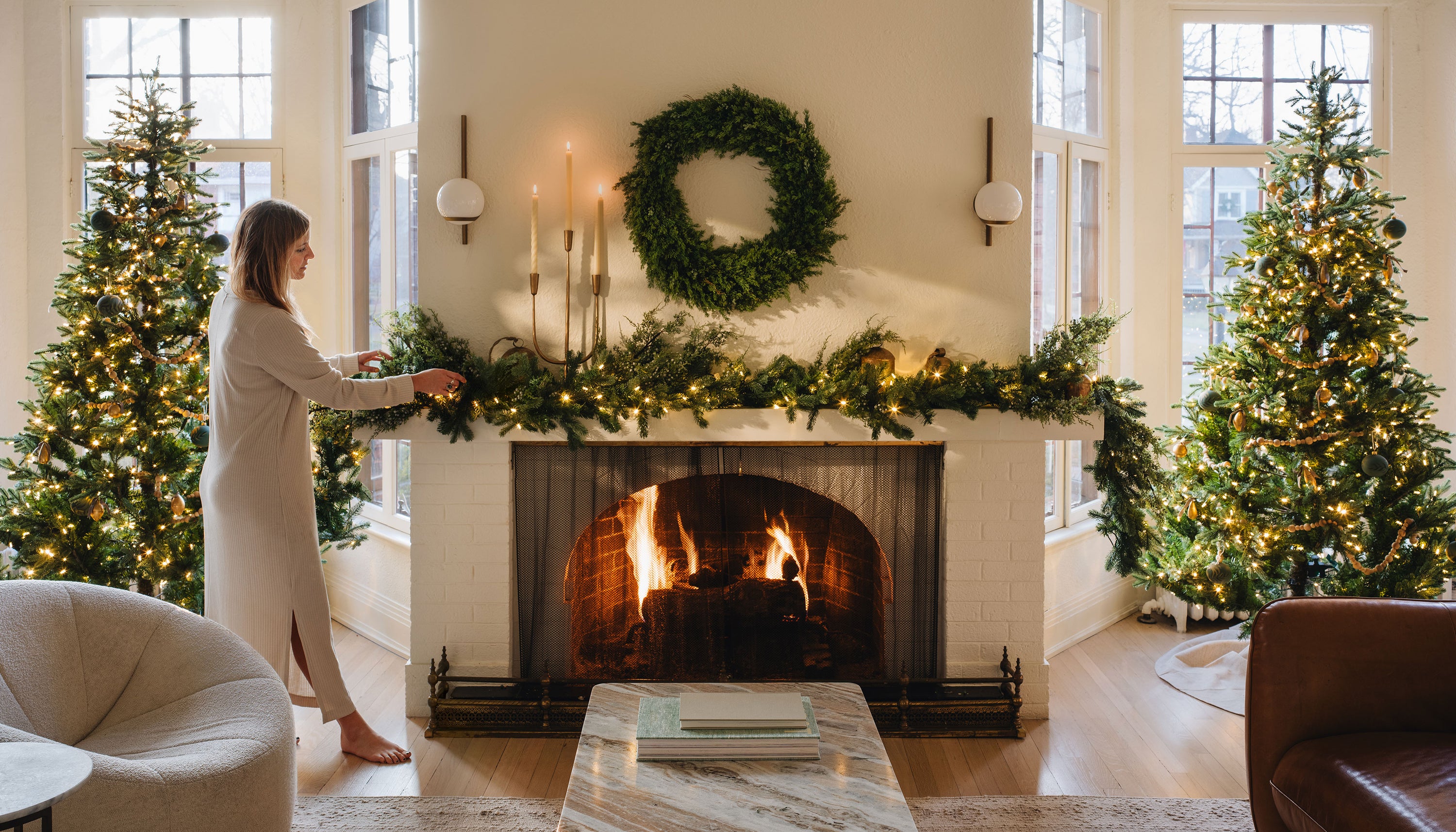 Decorating for the Holidays with Garlands