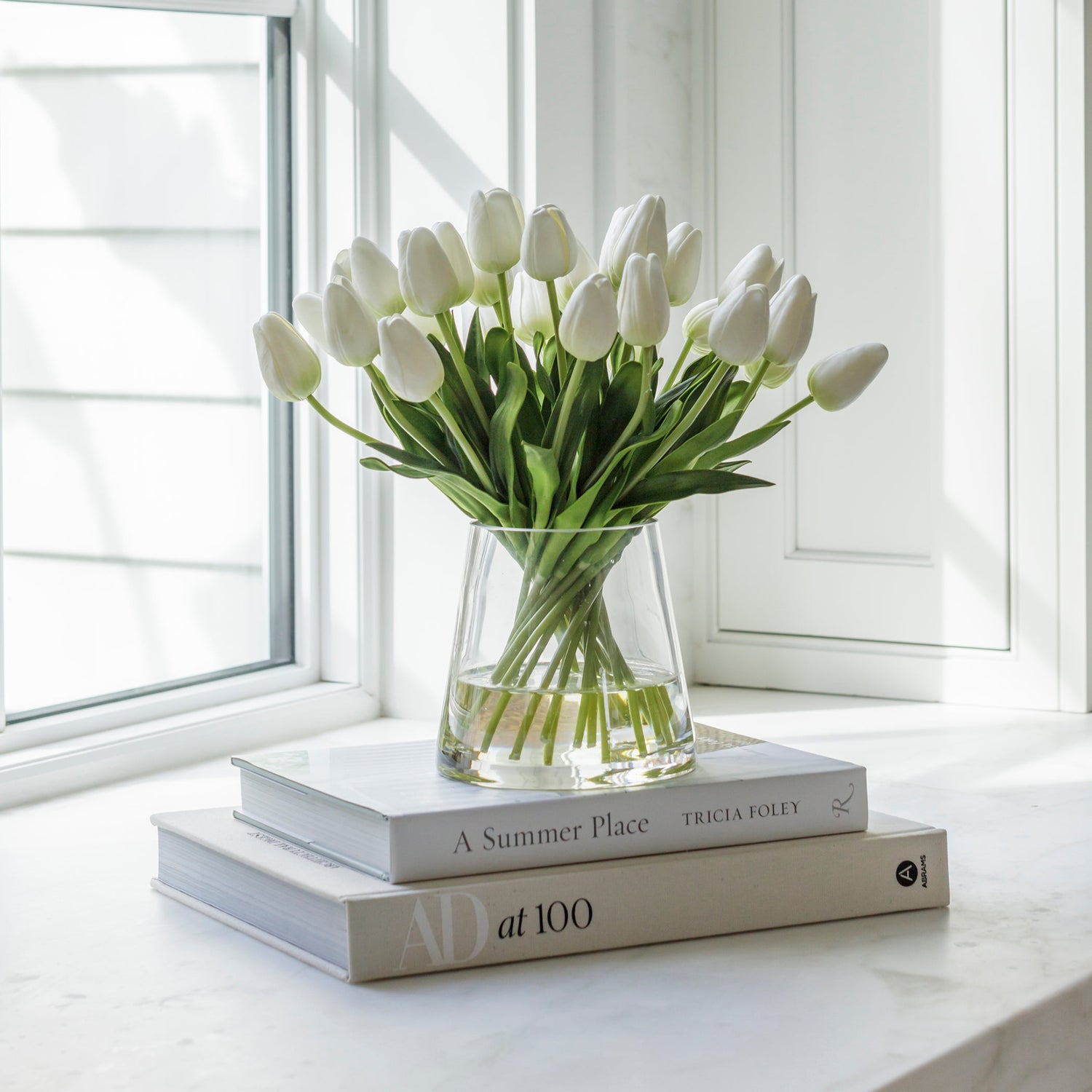 Artificial tulip flower arrangement. | Afloral