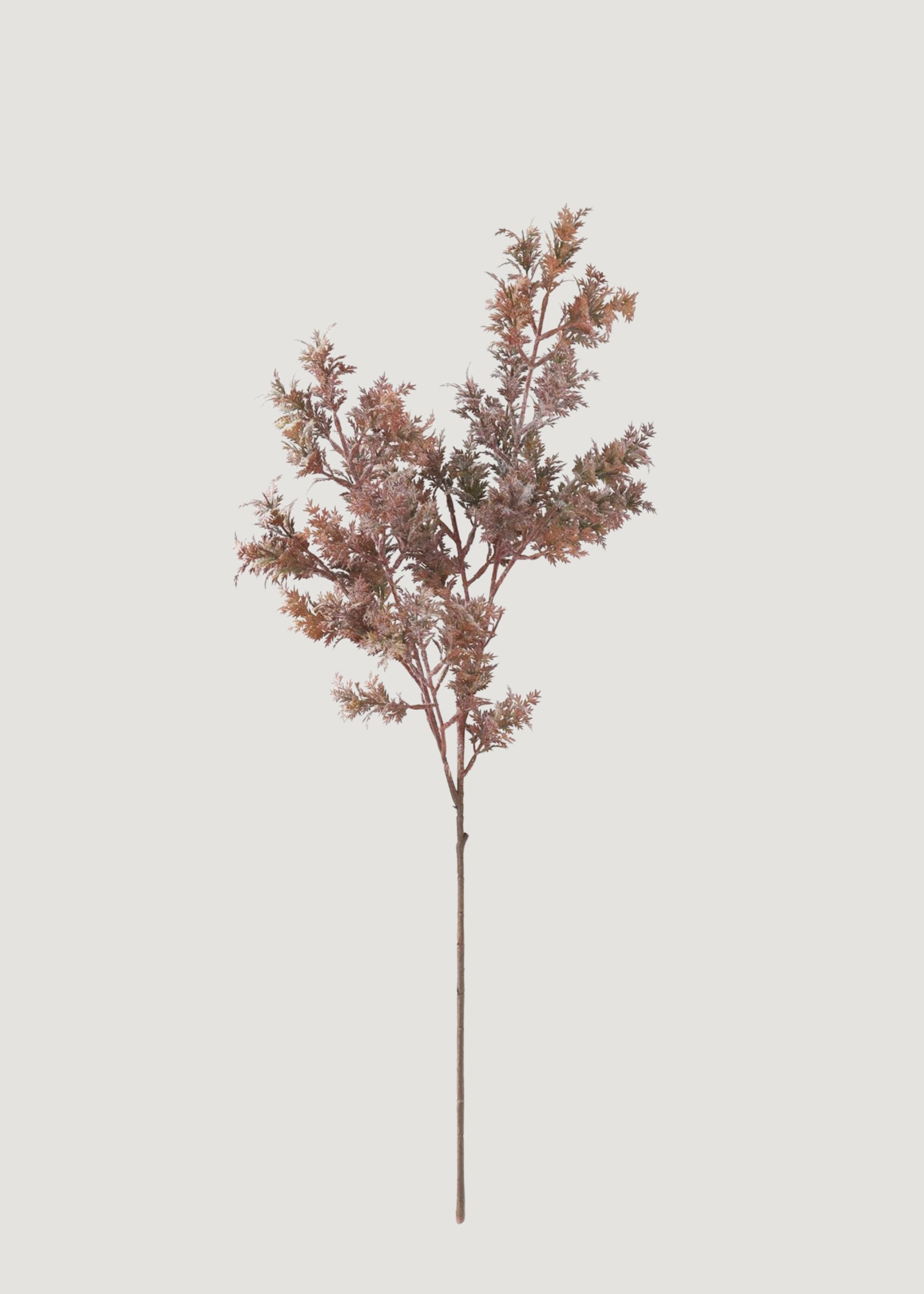 Fall Burgundy Green Artificial Cypress Branch