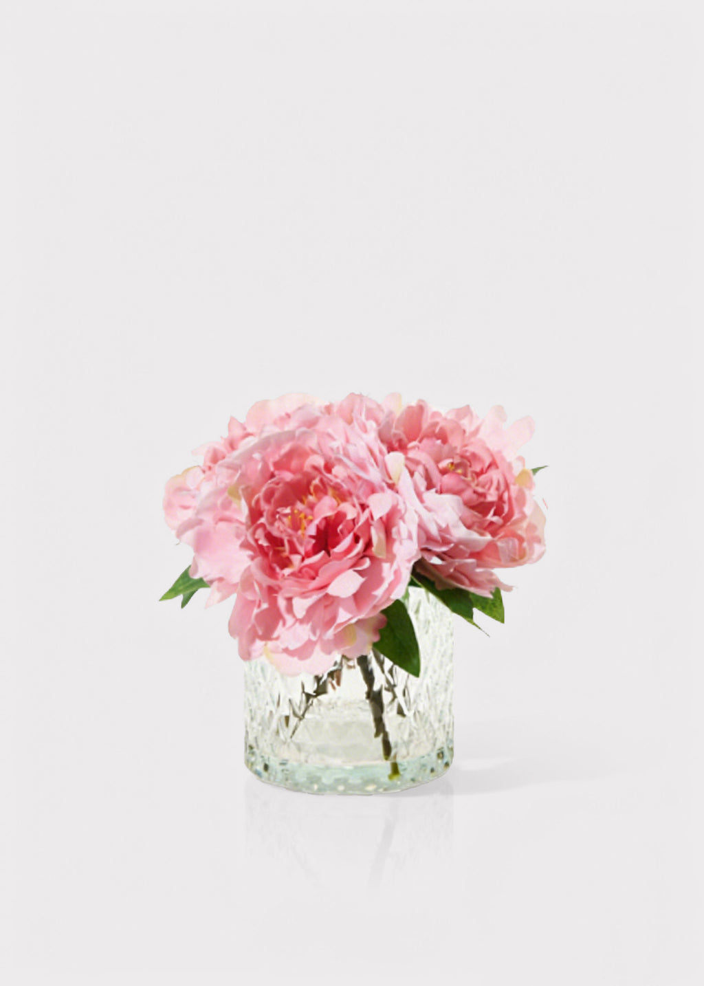 pink peony arrangement