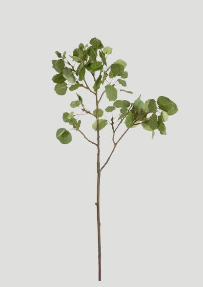 Afloral Faux Branches Green Aspen Leaf Branch