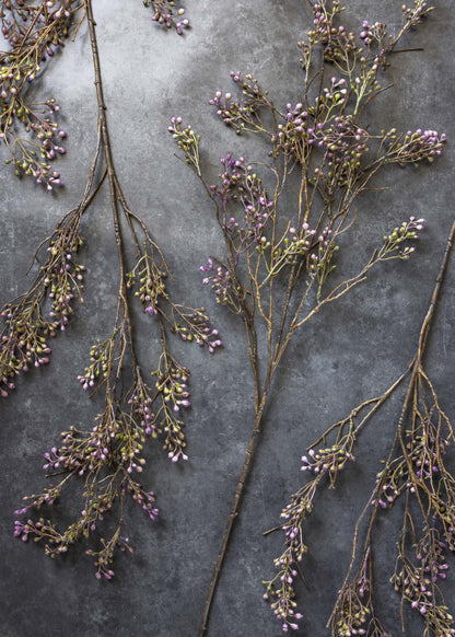 artificial purple berry branches