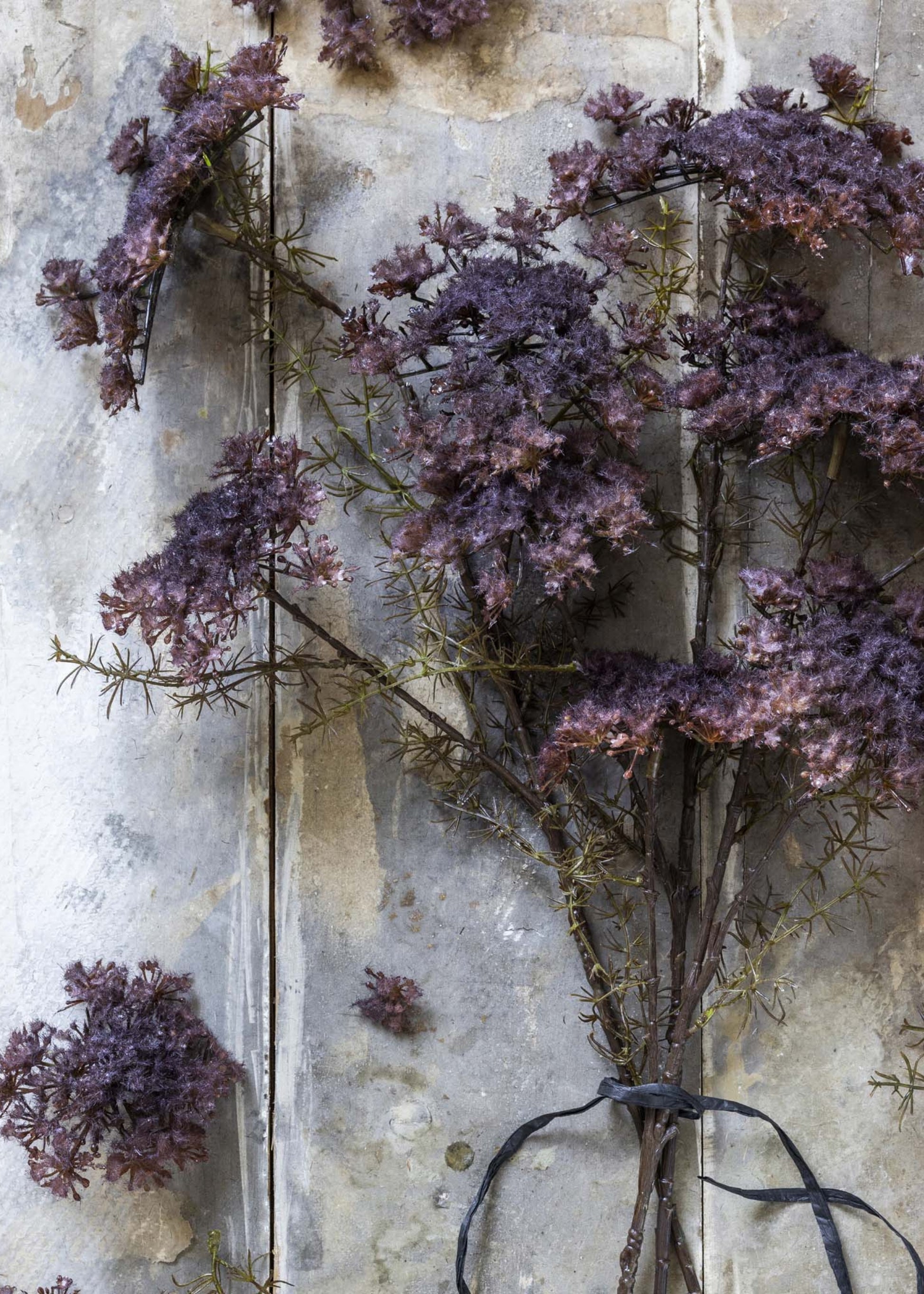 purple queen anne's lace artificial flowers