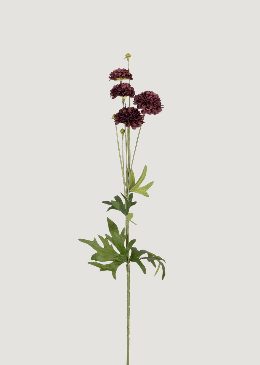 Artificial Clove Wildflower Stem in Deep Purple