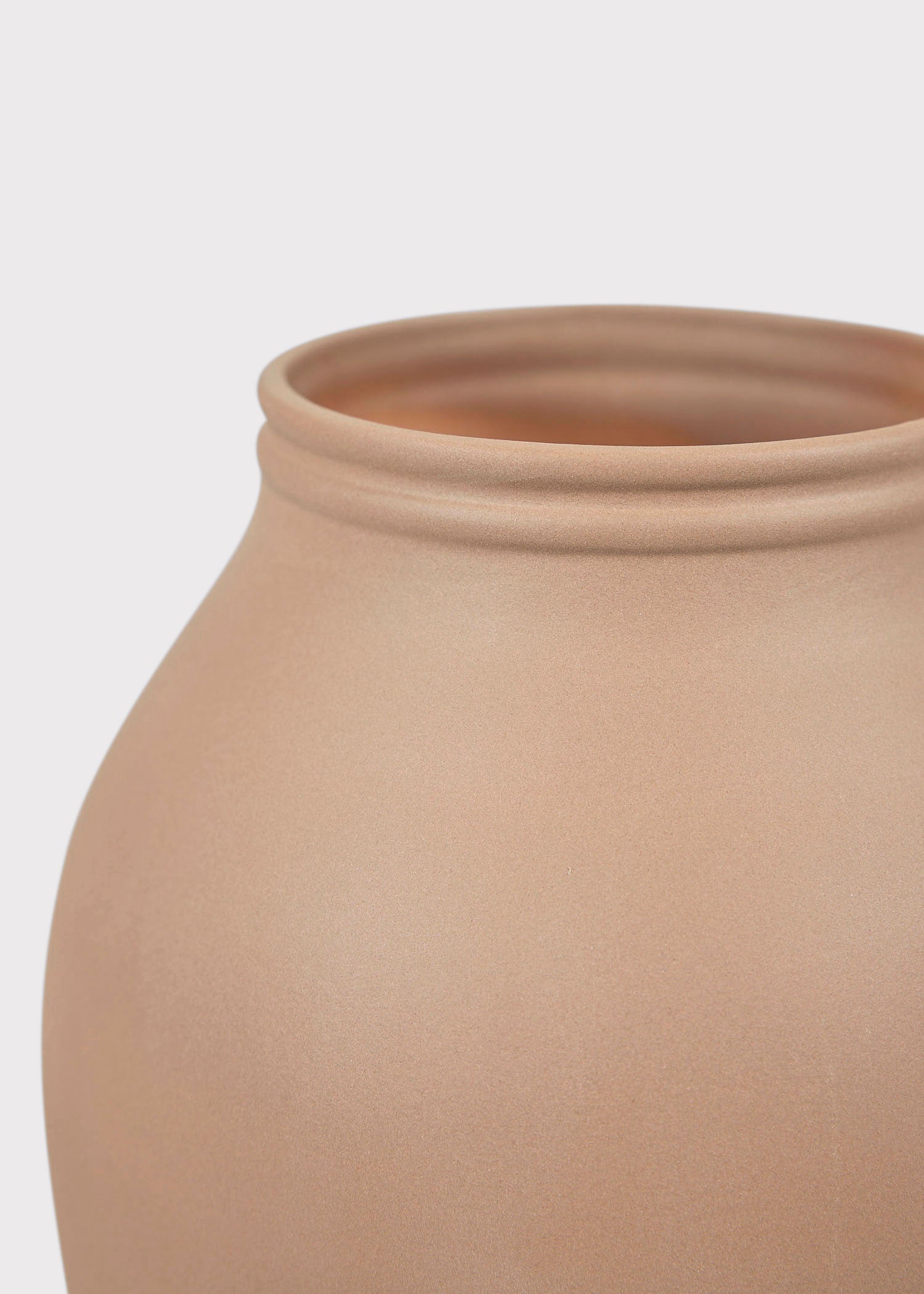 Close-up of a Terra Cotta Vase