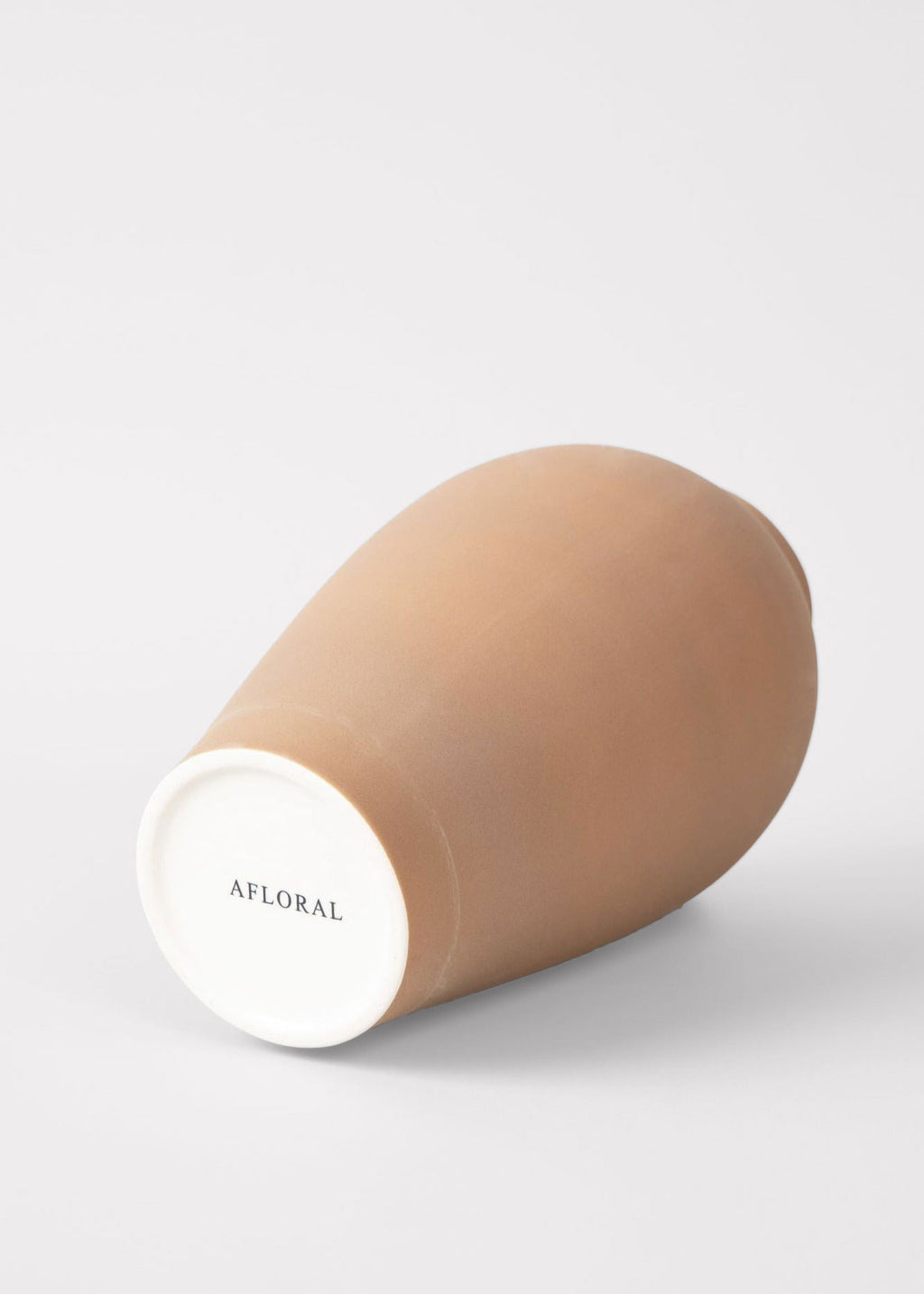 Bottom View of Medium Terracotta Vase