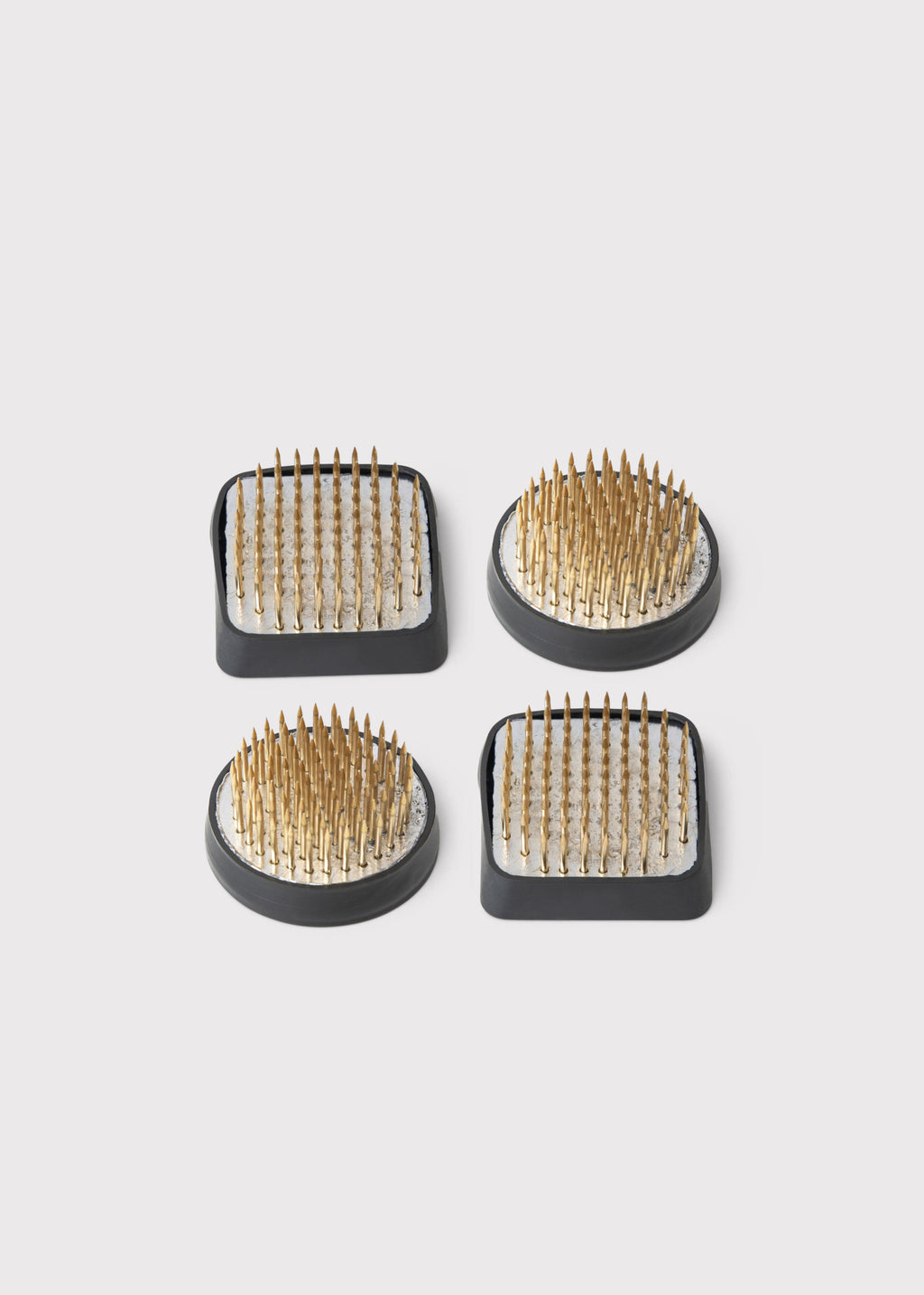 set of four pin frogs