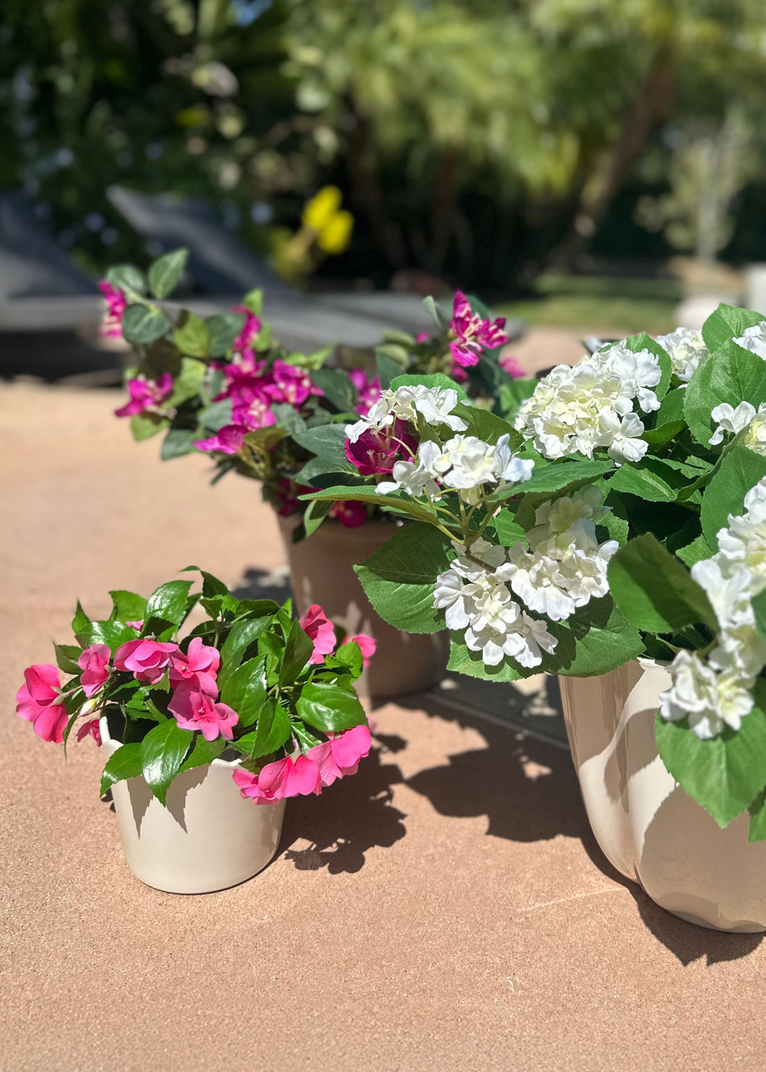 Artificial Outdoor Impatiens