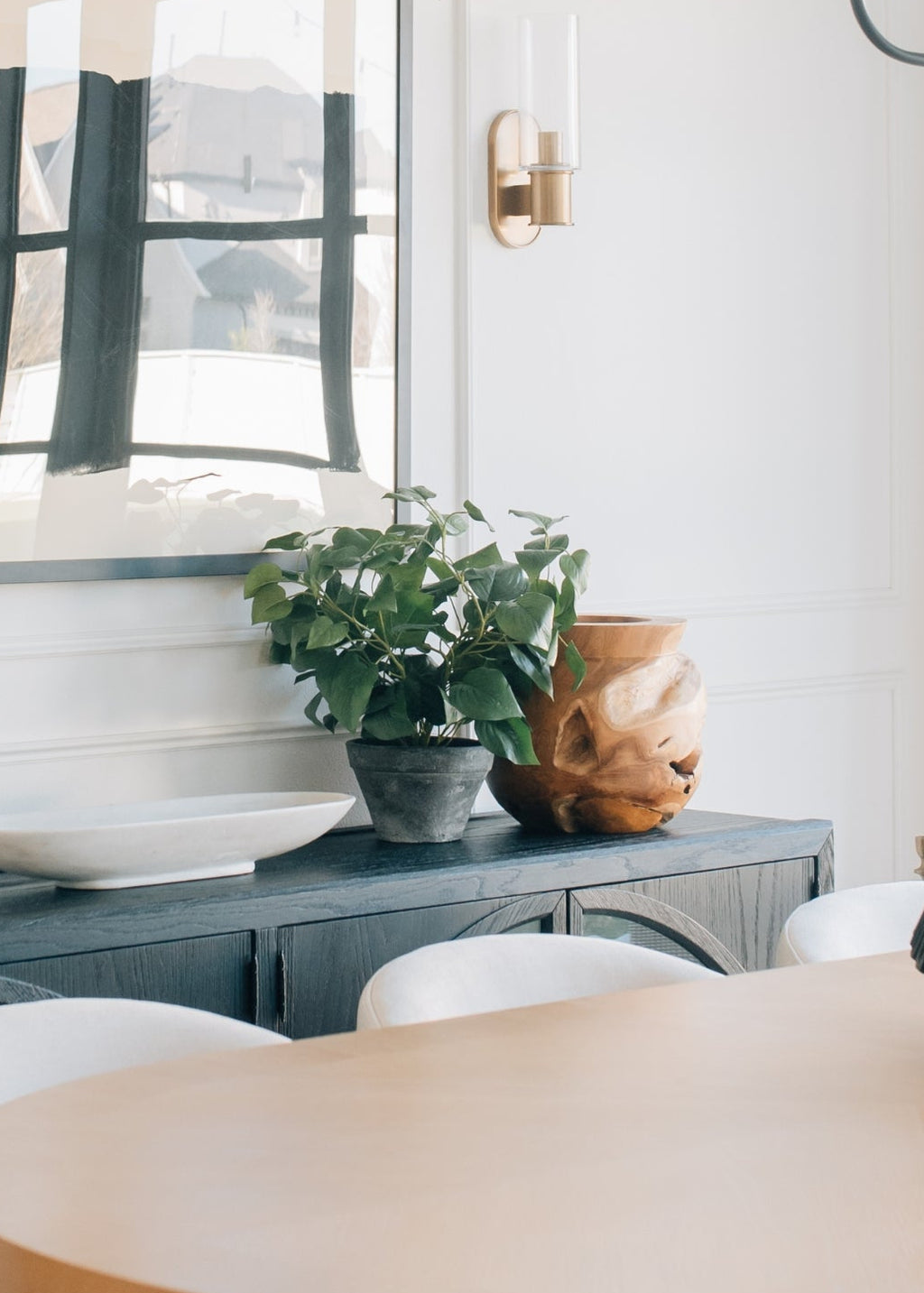 Fake Potted Plant Philodendron