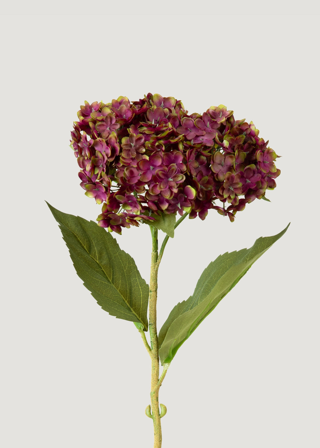 Purple and Green Artificial Hydrangea 
