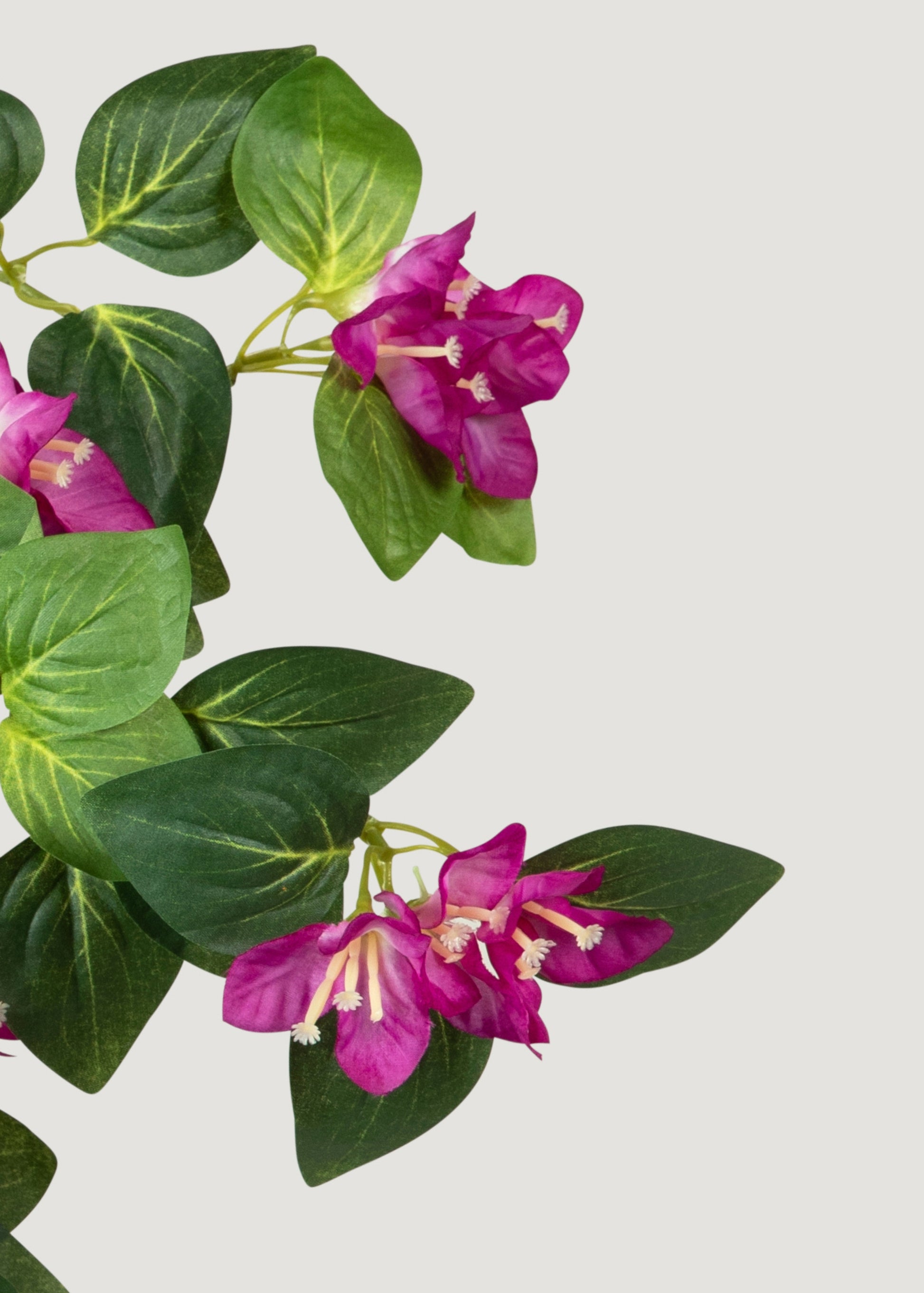 artificial bougainvillea hanging plant 25" Hanging Magenta Bouganvilla Plant