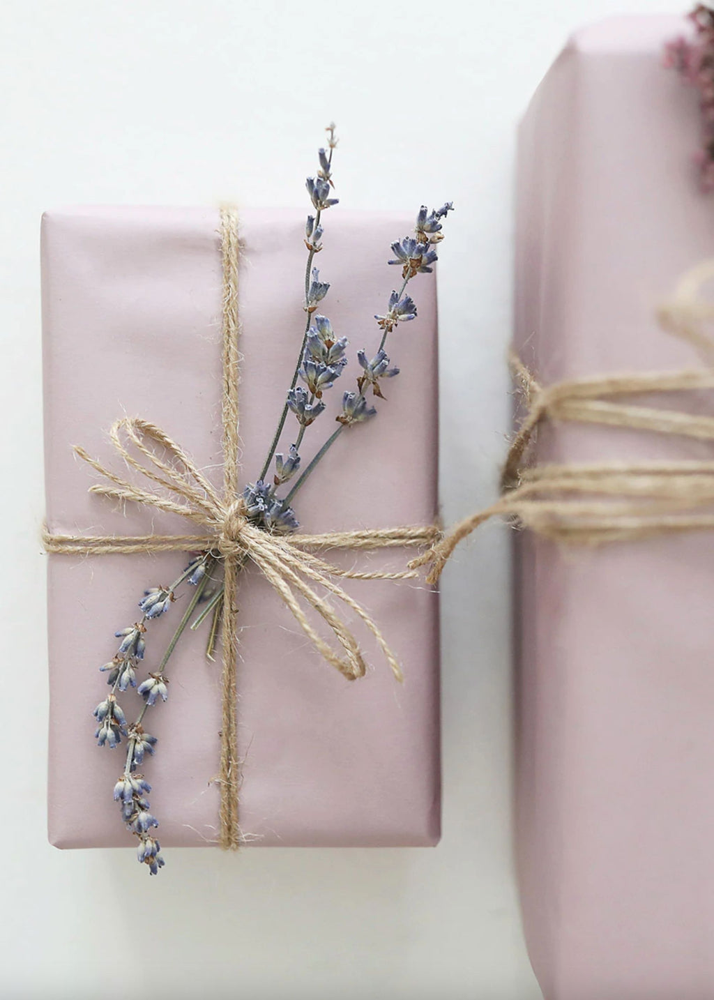 Dried Lavender Flowers for Wrapping Gifts