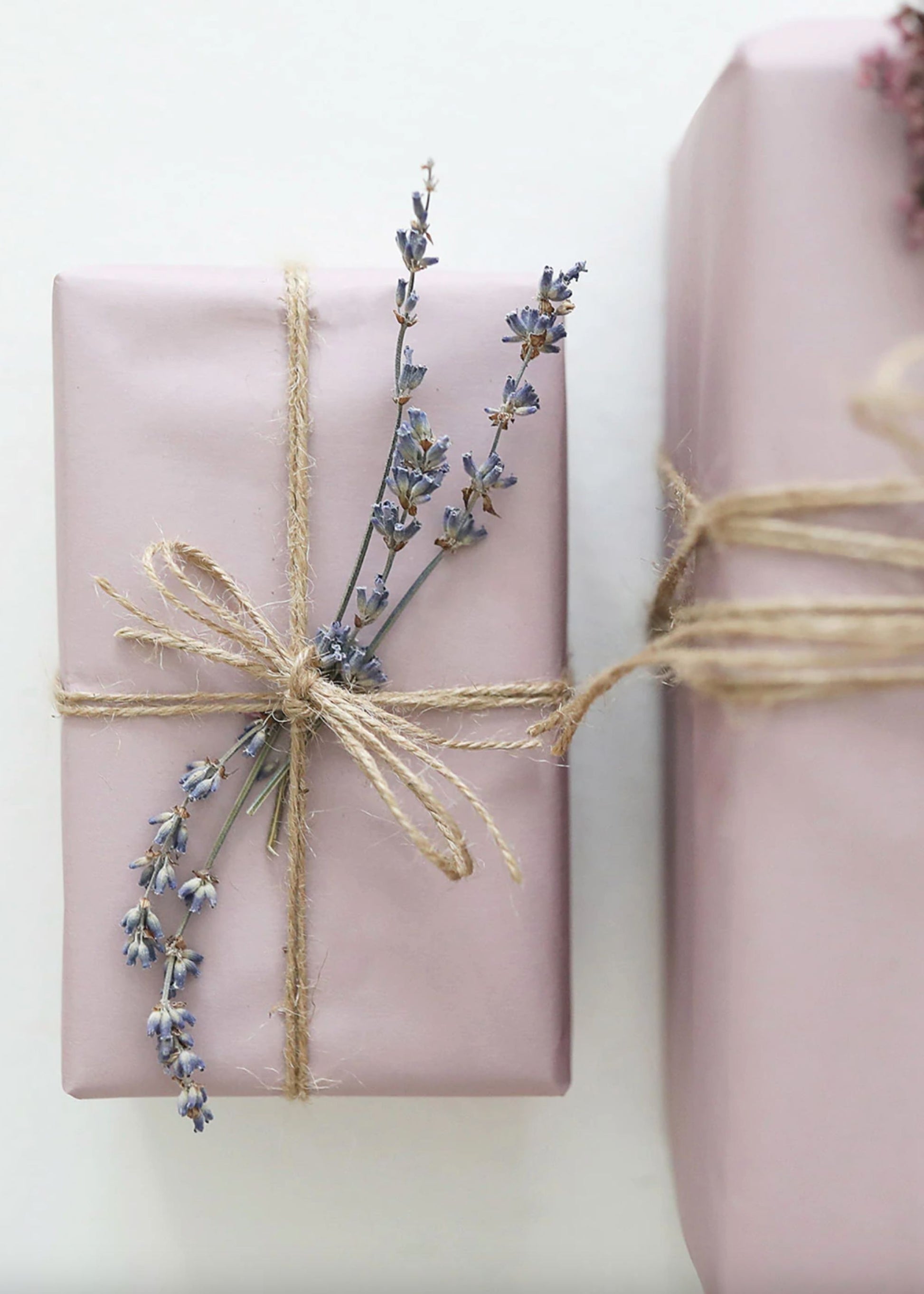 Dried Lavender Flowers for Wrapping Gifts