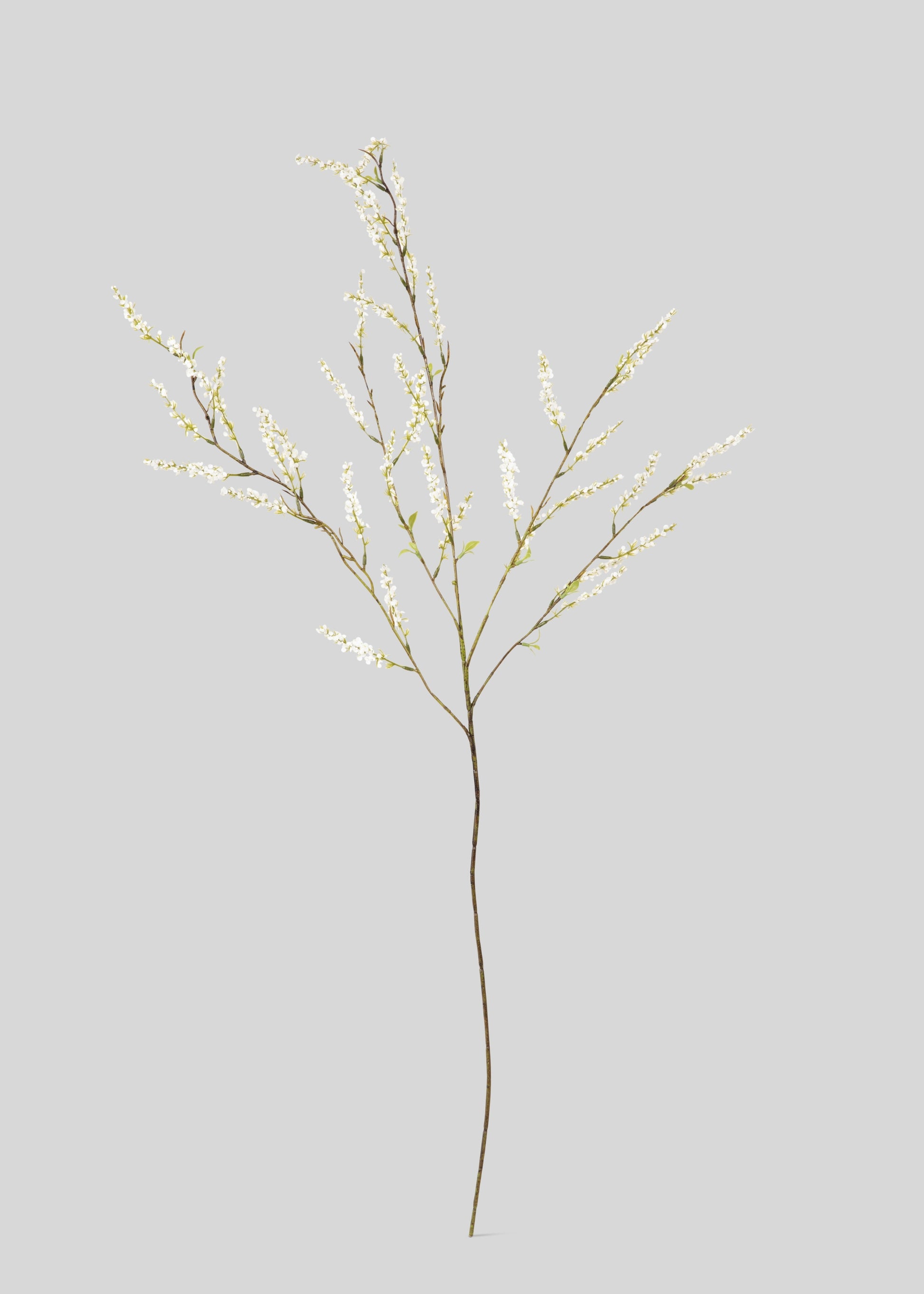 Faux Spirea Branch