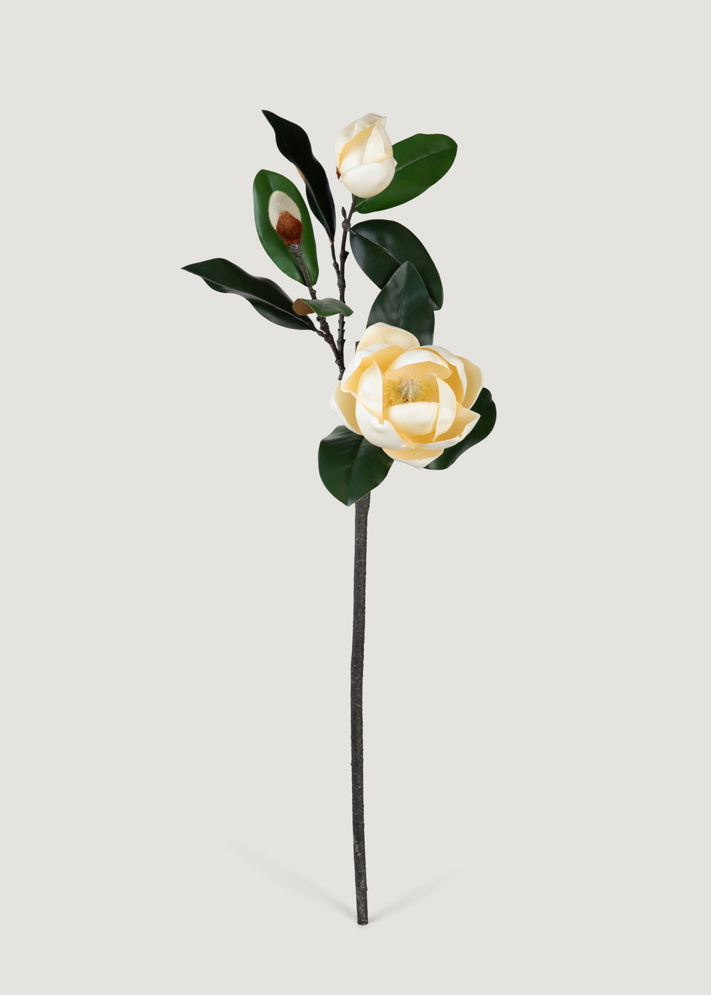 Artificial Magnolia in Soft Yellow 