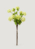 Honeydew Green Snowball Fake Flower Bundle 
