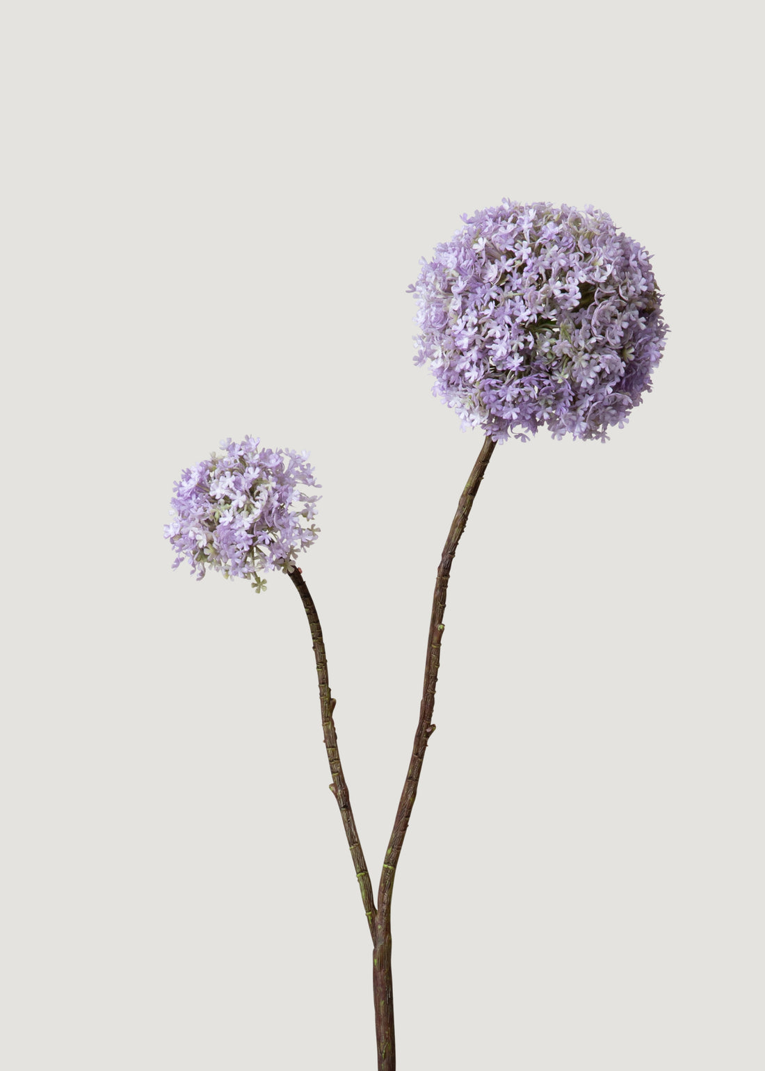 Artificial Snowball Flower in Purple 