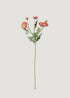 Faux Ranunculus Flowers in Pink 