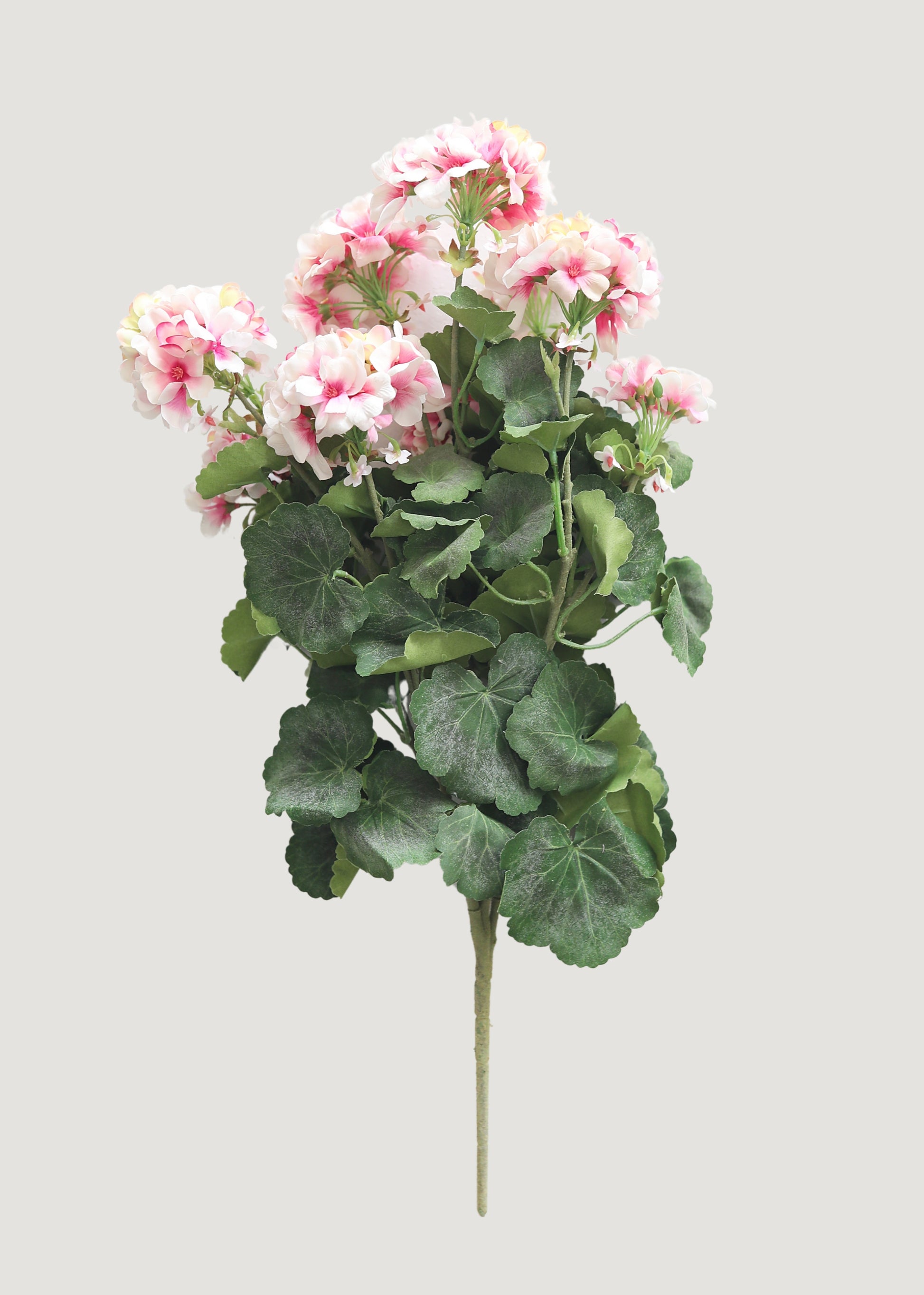 Fake Pink Geranium Bush
