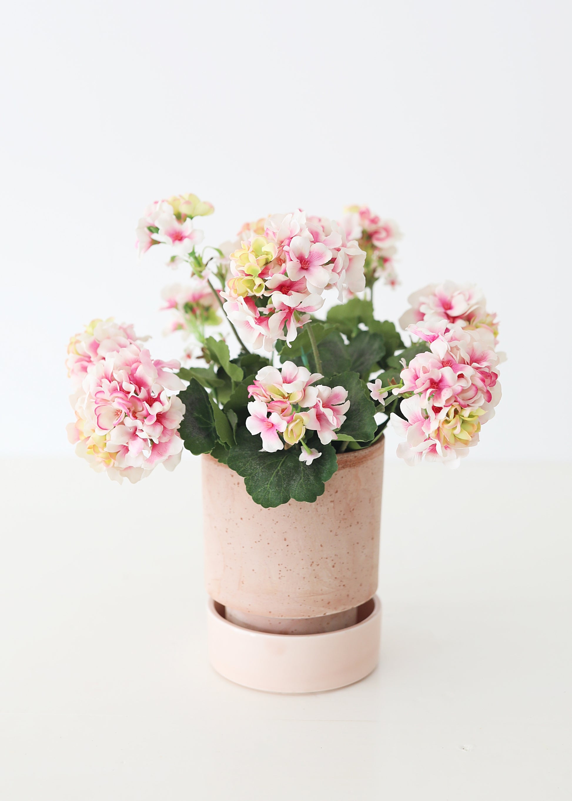 Artificial Pink Geraniums