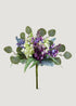 Artificial Lilac and Eucalyptus Bouquet