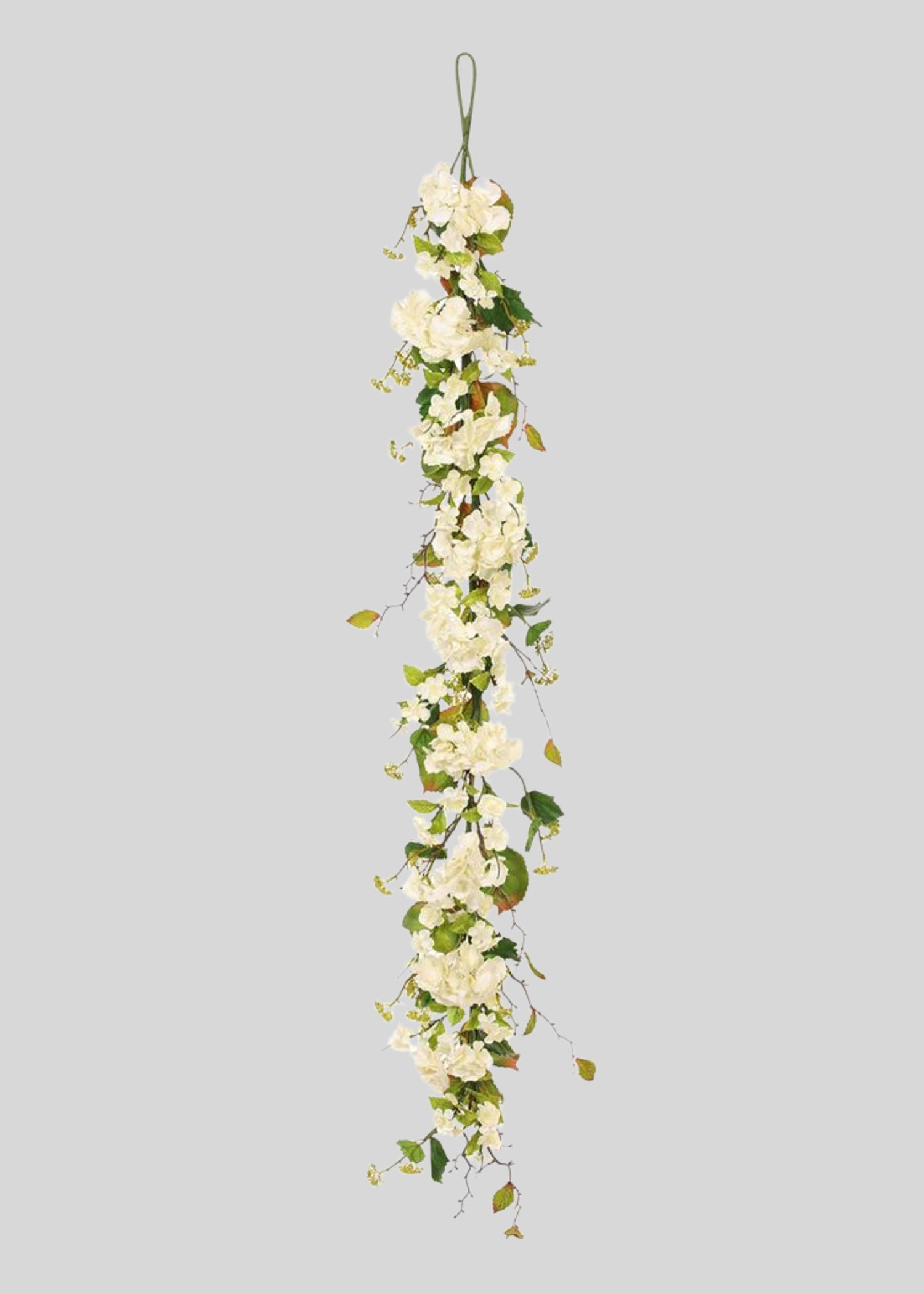 Artificial Blooming Hydrangea Flower Garland
