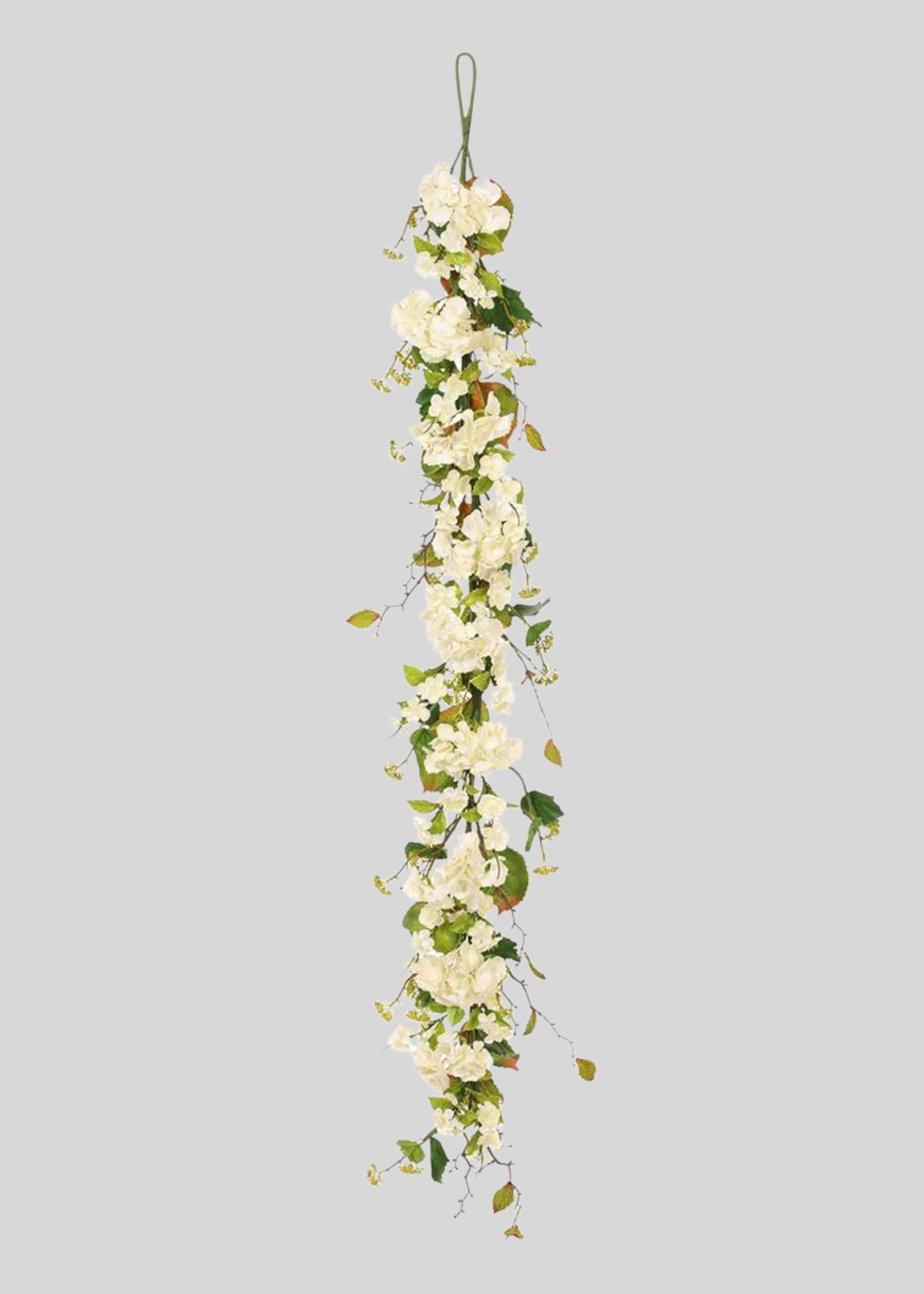 Artificial Blooming Hydrangea Flower Garland