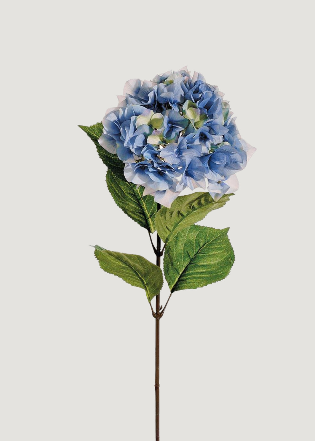 Blue and Green Fake Hydrangea Flower