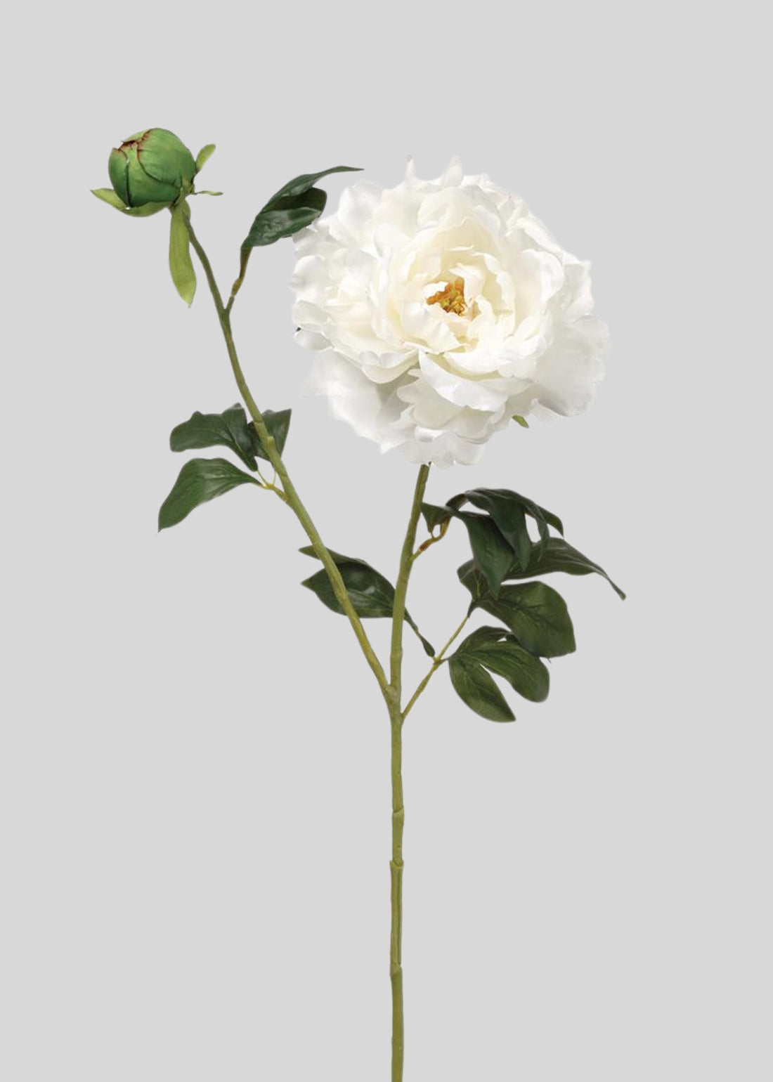 White Fake Flower Peony 