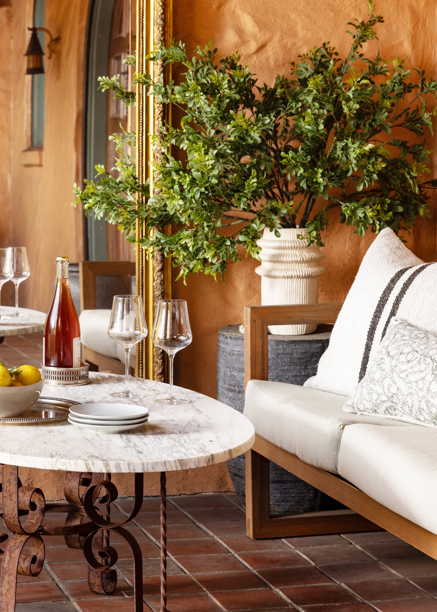 Fake Outdoor Boxwood Plant