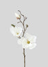 Cream Artificial Magnolia Flower Branch