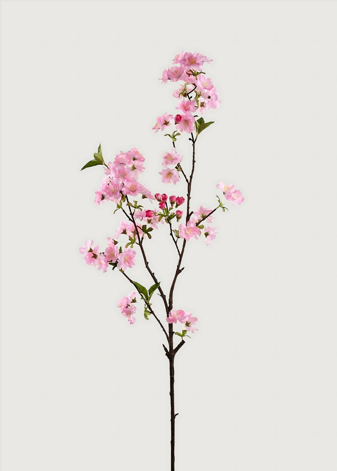 Pink Artificial Cherry Blossom Branch 