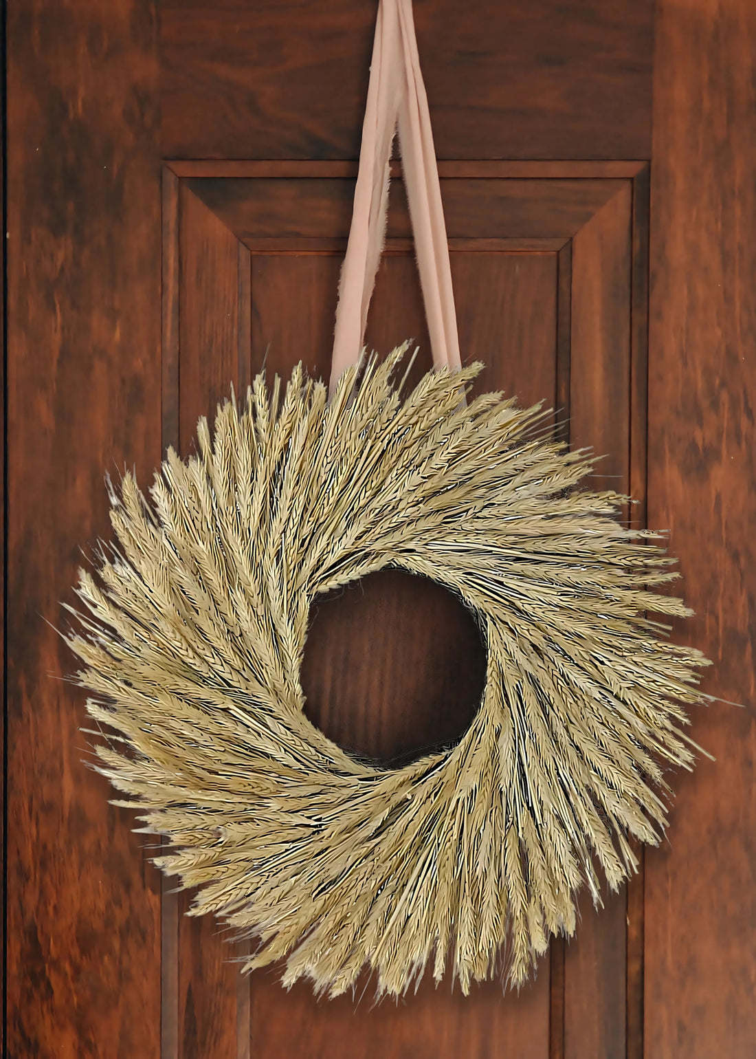 Dried Wheat Wreath