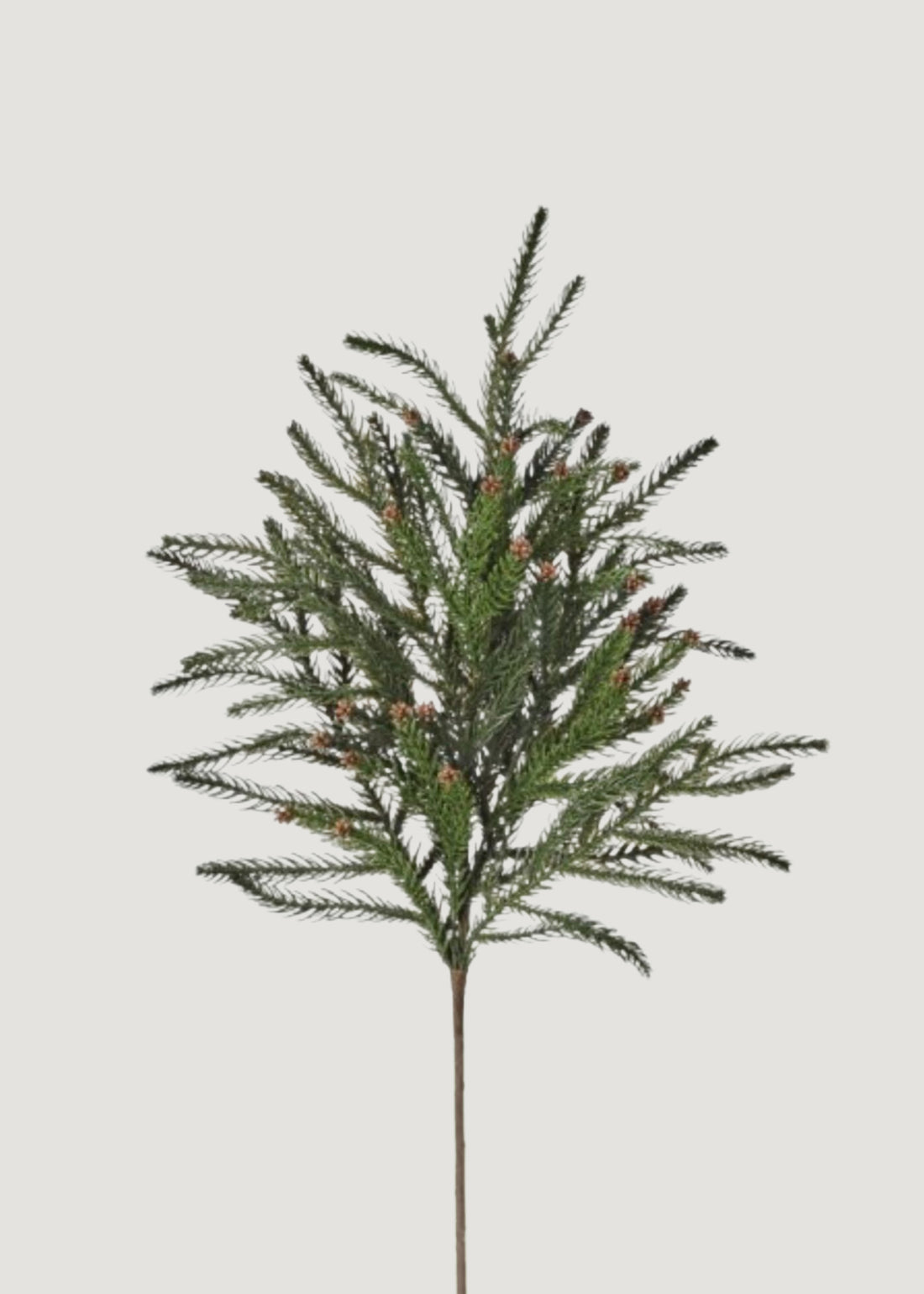 Natural Touch Hemlock Winter Branch with Mini Pine Cones 