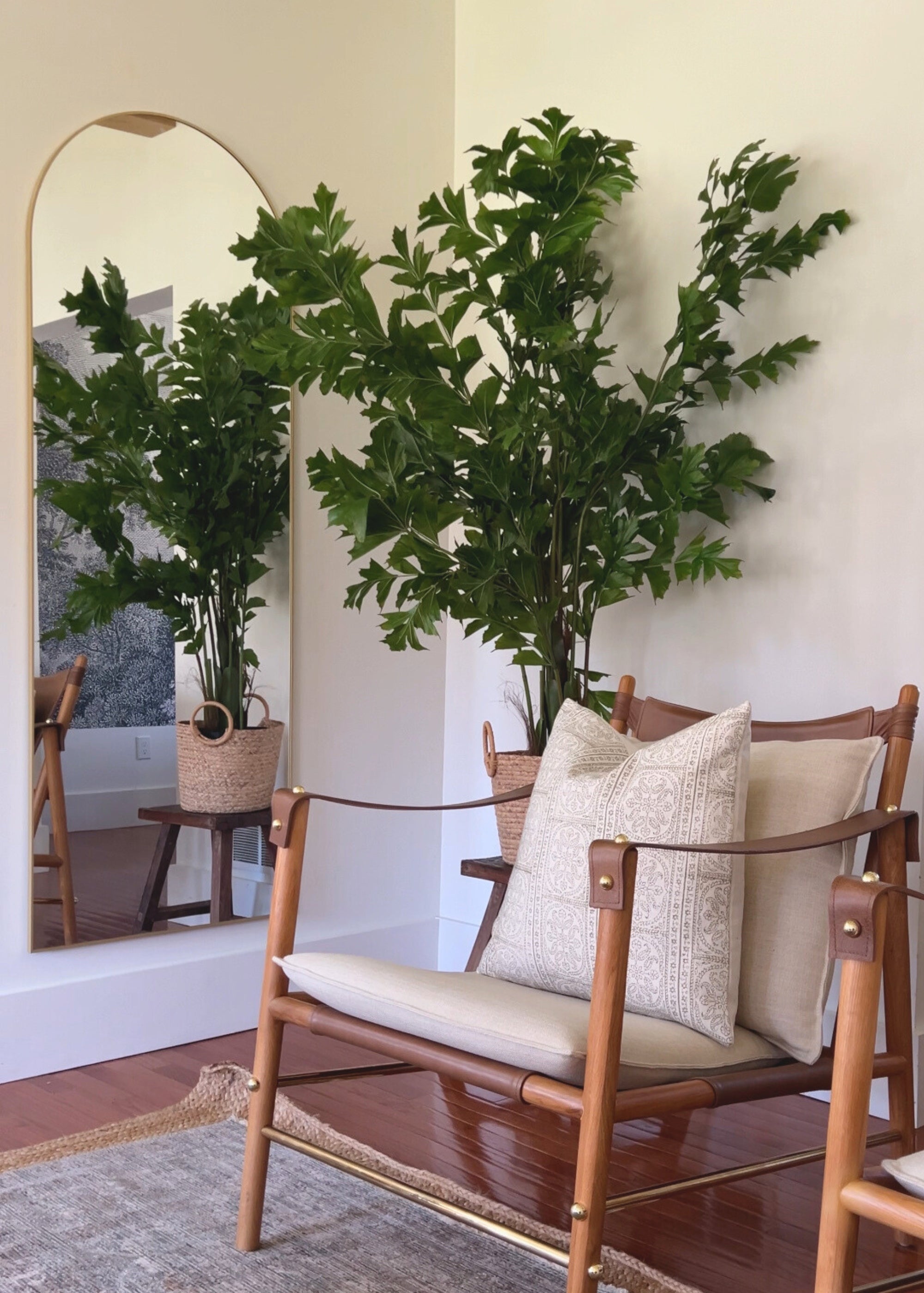  Artificial Potted Fishtail Palm Tree  Home Decorating