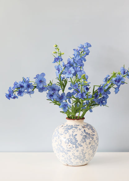 Artificial Blue Delphiniums
