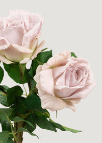 Lavender Fake Real Touch Rose Bundle - 25.5"