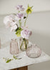 Pink Glass Bud Vases