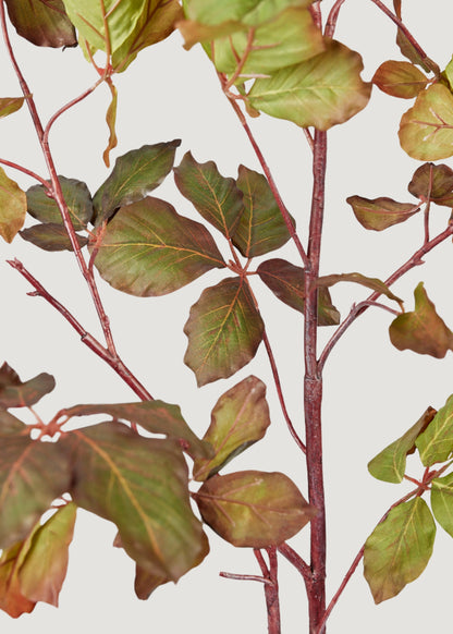 Close-up of artificial chestnut branch