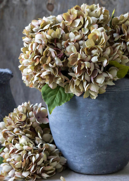 Faux Hydrangea Arrangement