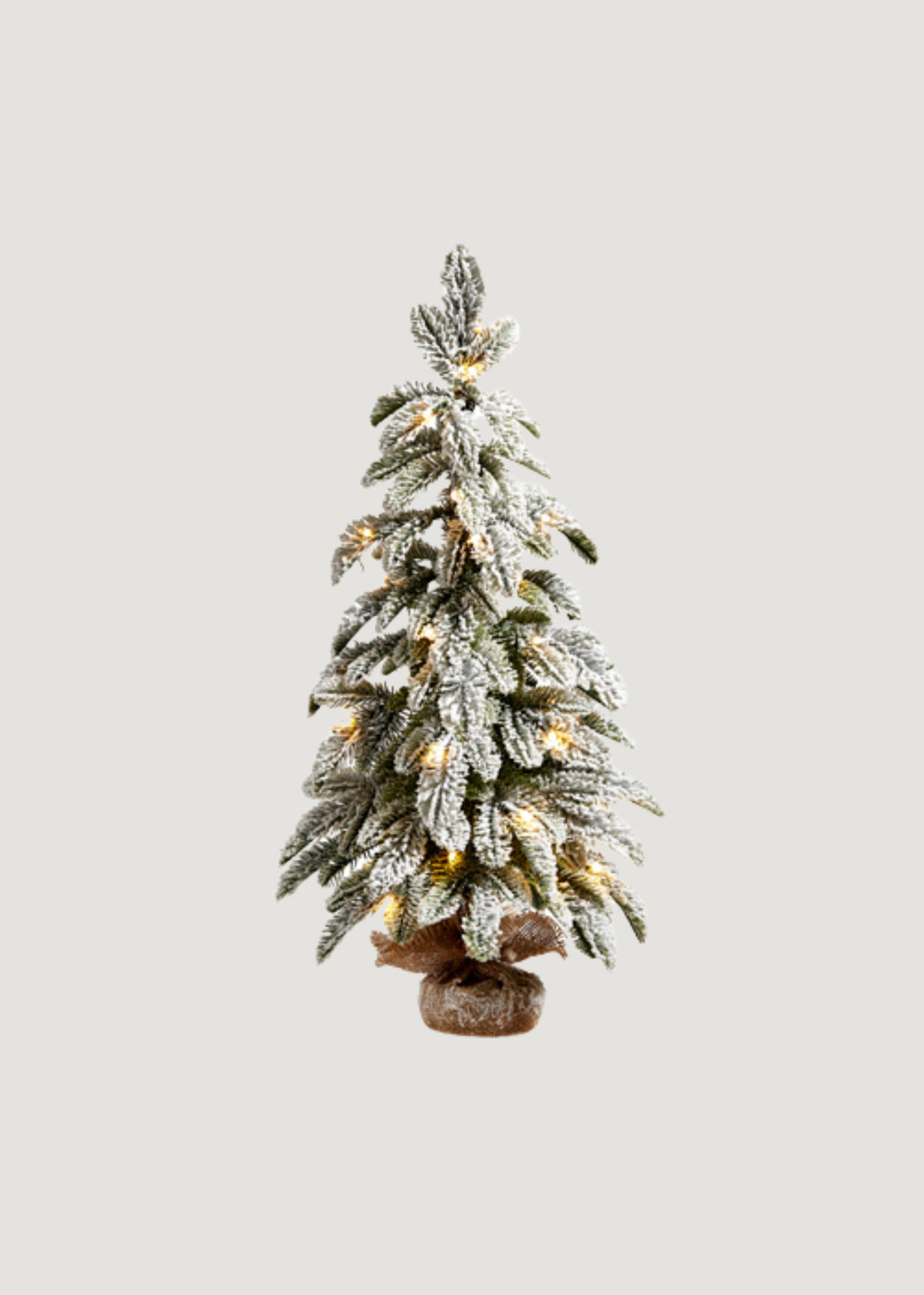 Holiday Decor Tabletop Christmas Pine Tree with Lights 