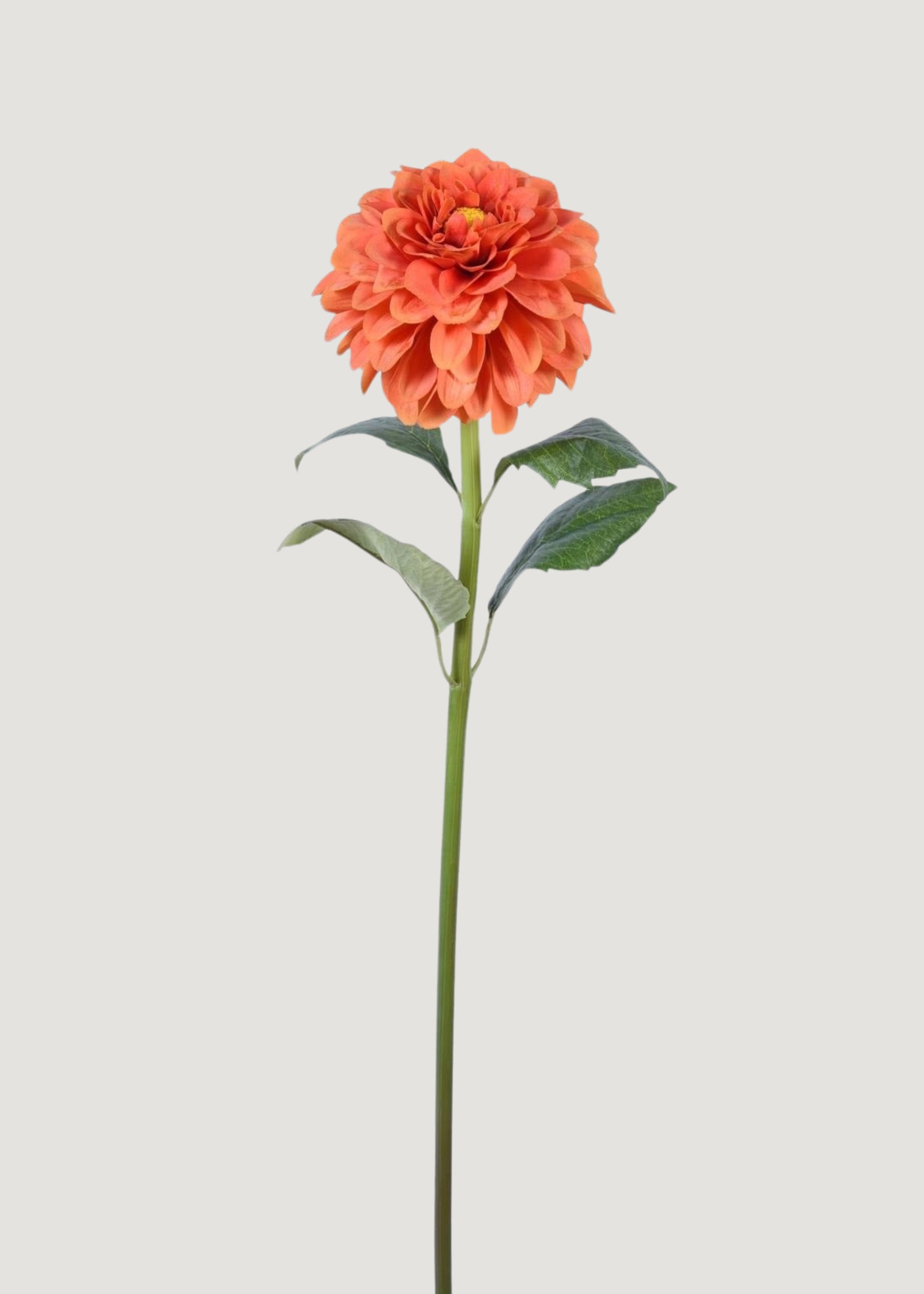Orange Dahlia Natural Touch Flower 