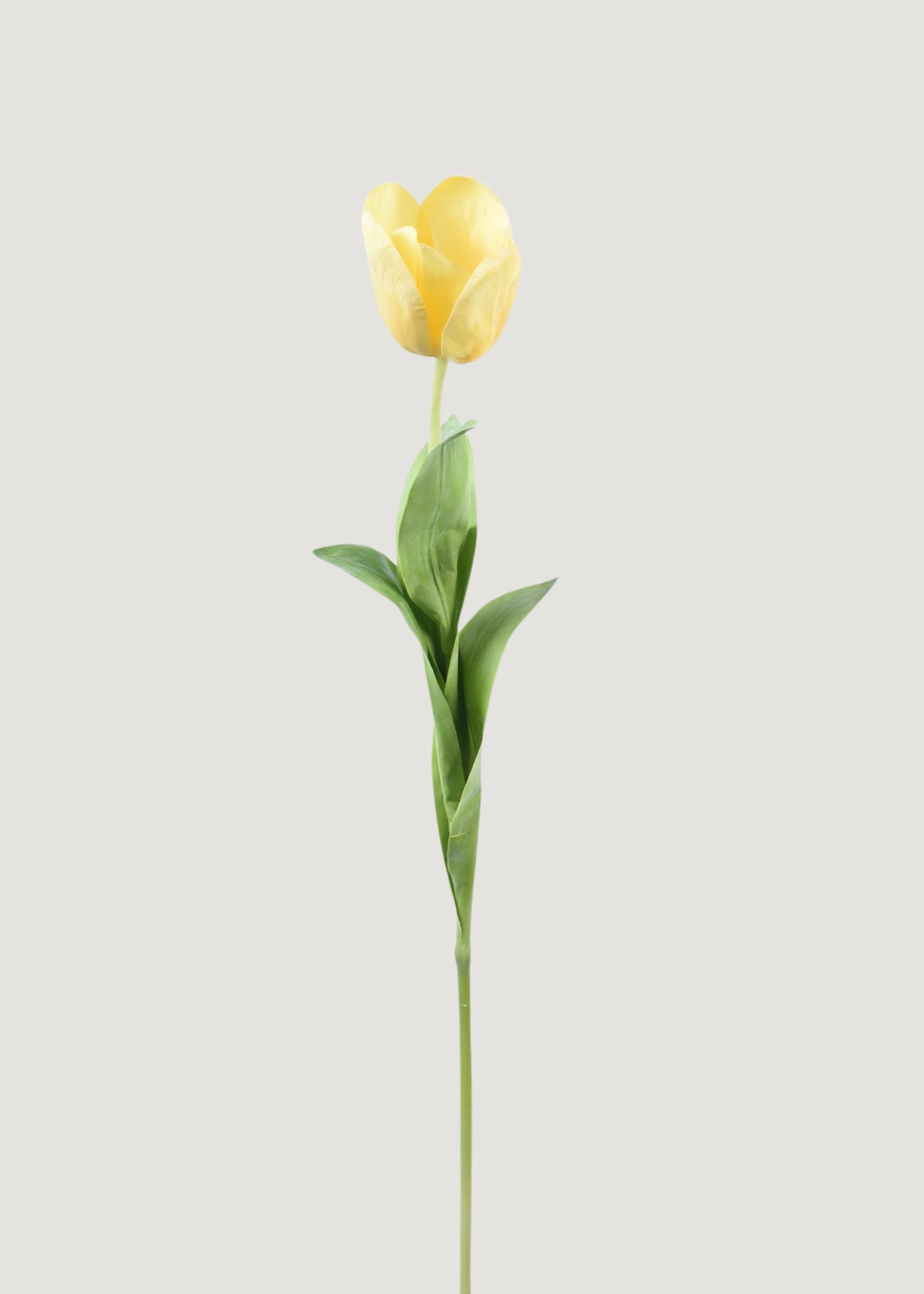 Natural Touch Tulip Faux Flower in Yellow 