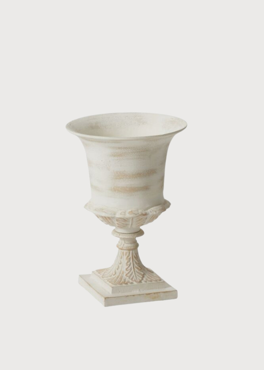 Distressed Metal Urn