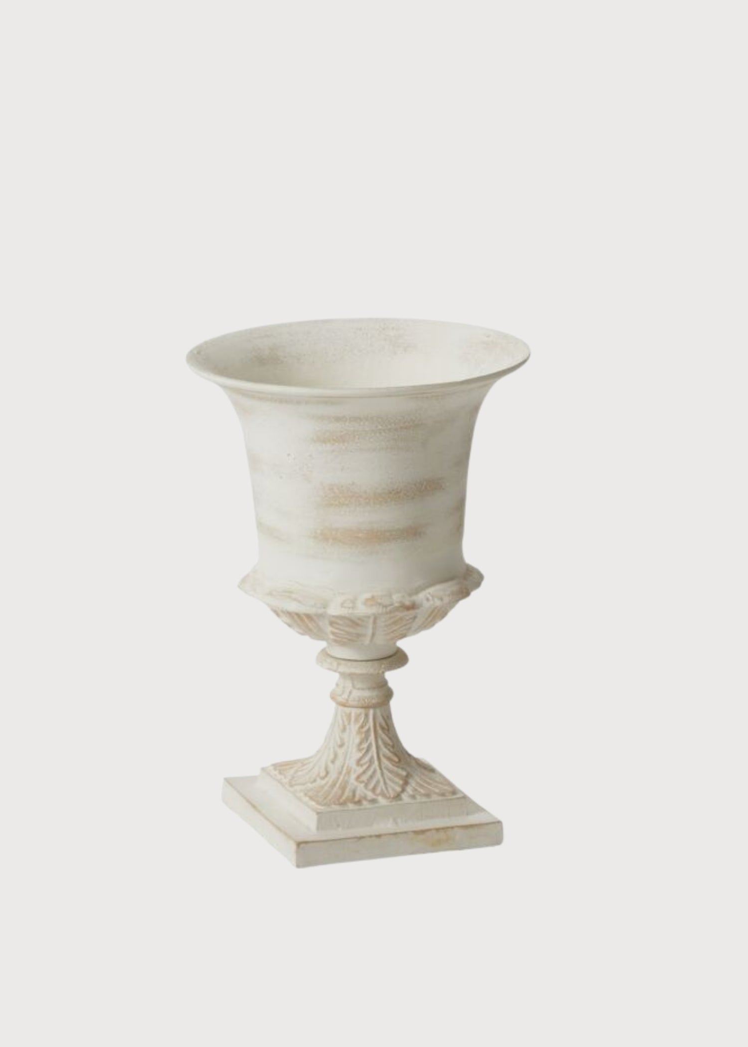 Distressed Metal Urn
