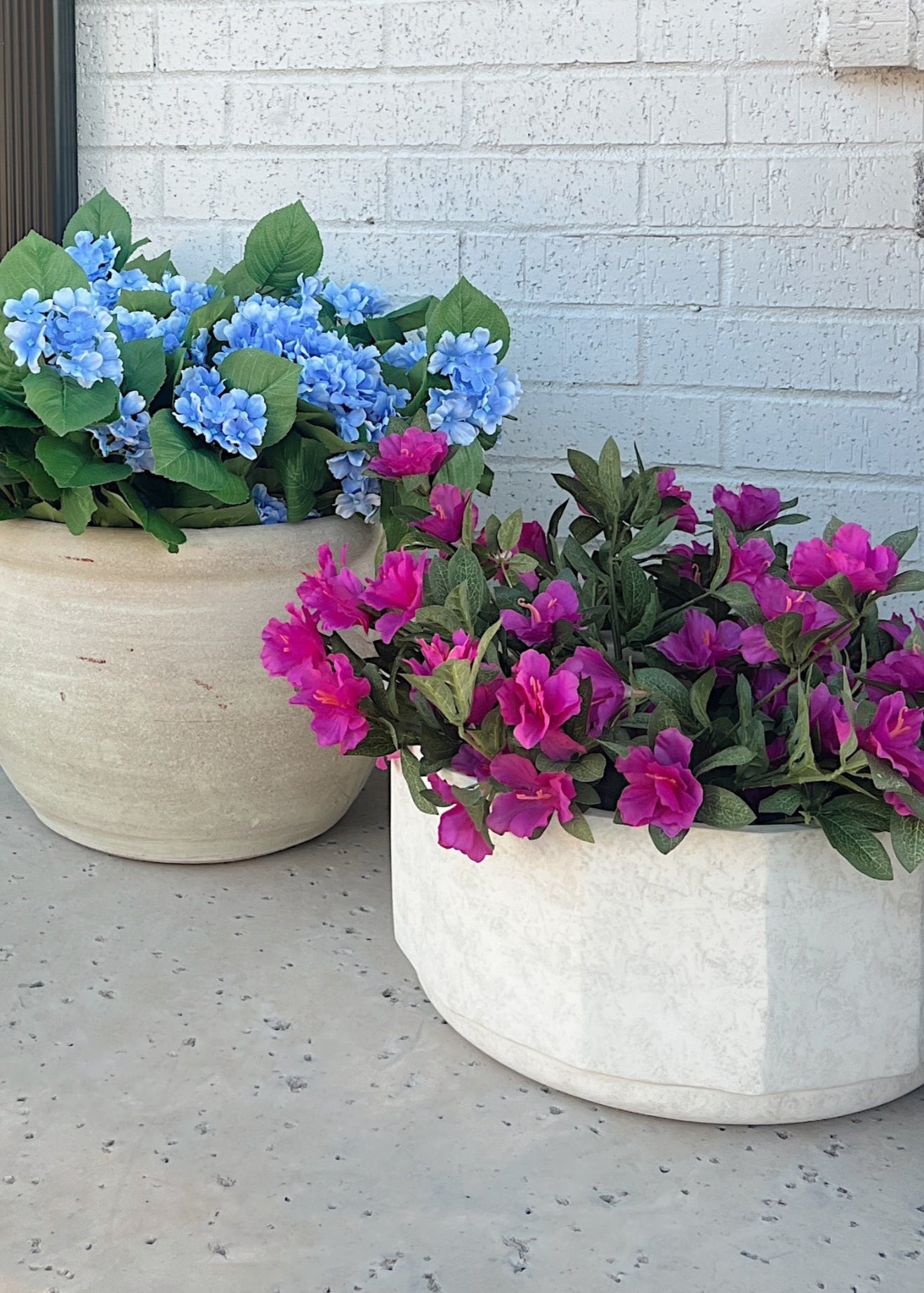 kill gnats in indoor plants UV Treated Indoor/Outdoor Fake Azalea Hanging Bush