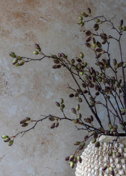 Faux Barberry Pod Branches