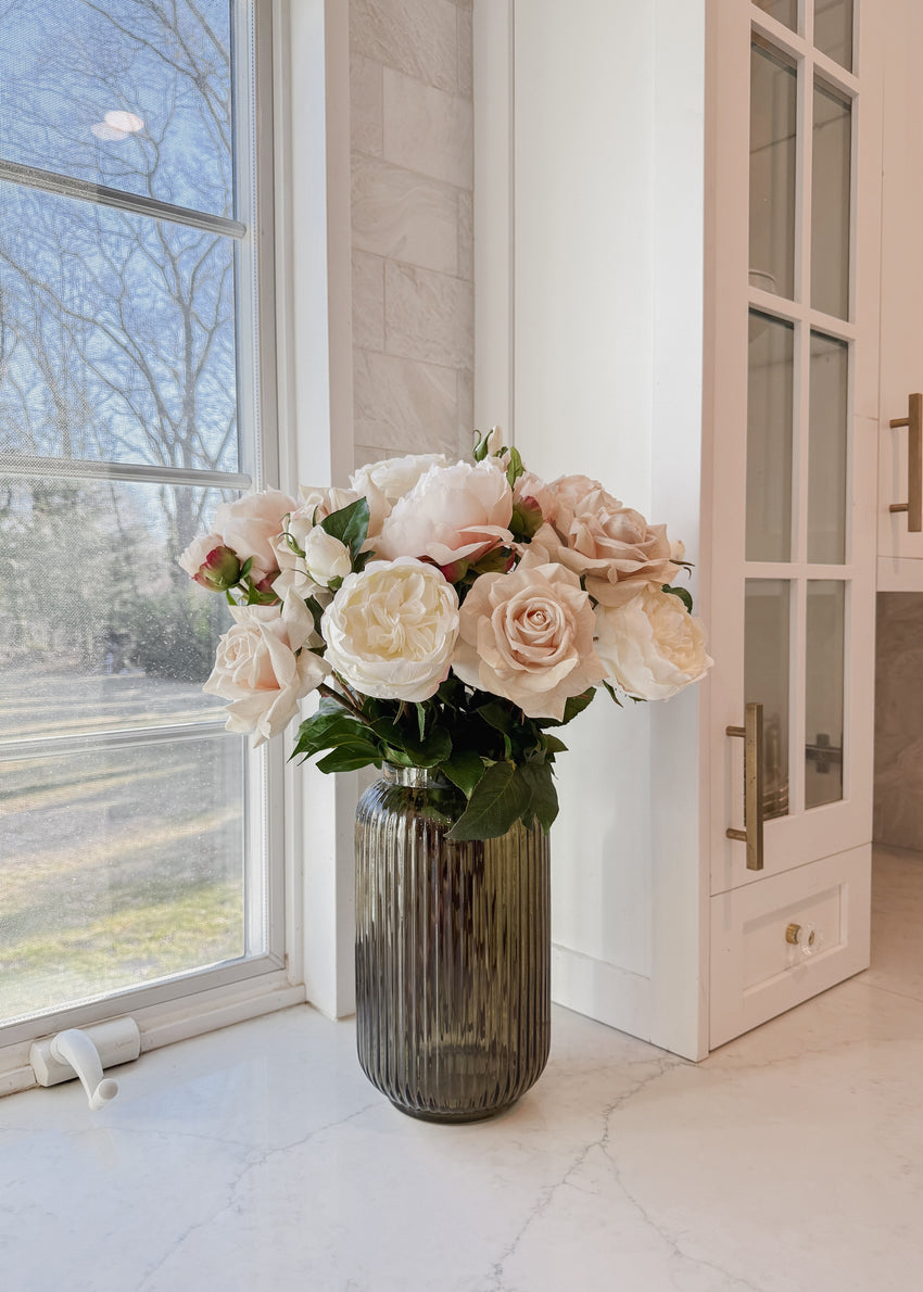 Real Touch Fake Flower English Rose | Fake Flowers at Afloral